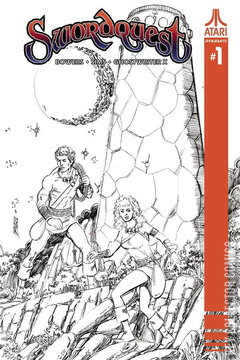 Variant Cover for Swordquest #1