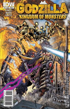 Variant Cover for Godzilla Kingdom of Monsters #6