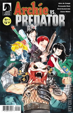 Variant Cover for Archie vs. Predator #2