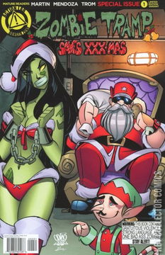 Variant Cover for Zombie Tramp: Saves XXX-Mas #1