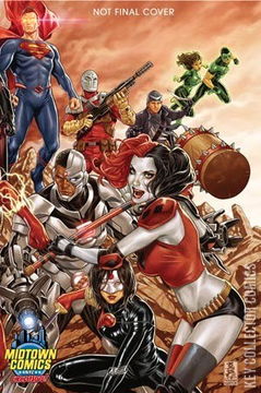 Variant Cover for Justice League vs. Suicide Squad #1