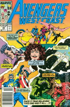 Variant Cover for West Coast Avengers #49