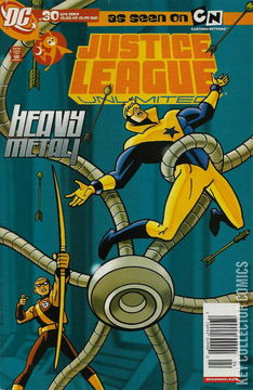 Variant Cover for Justice League Unlimited #30