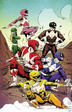 Variant Cover for Mighty Morphin Power Rangers #3
