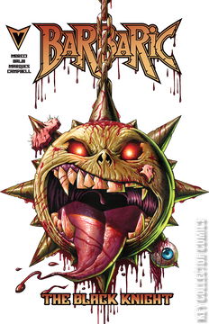 Variant Cover for Barbaric: The Black Knight #1