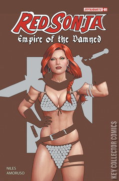 Variant Cover for Red Sonja: Empire of the Damned #1