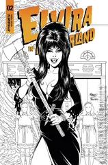 Variant Cover for Elvira in Horrorland #2