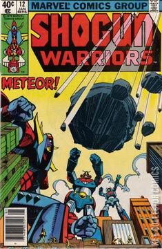 Variant Cover for Shogun Warriors #12