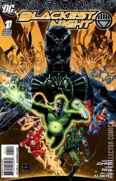 Variant Cover for Blackest Night #1