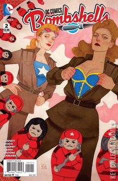 Variant Cover for DC Comics: Bombshells #2