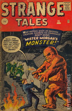 Variant Cover for Strange Tales #99