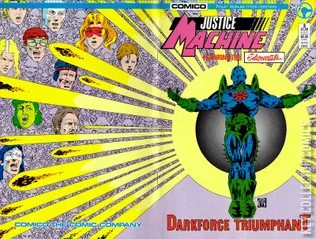 Cover for Justice Machine Featuring The Elementals #3