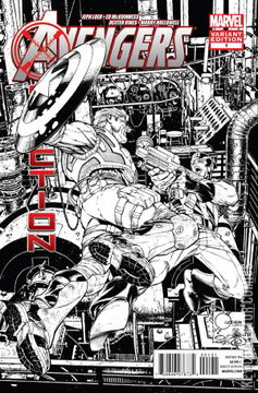 Variant Cover for Avengers: X-Sanction #1