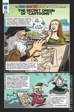 Variant Cover for Four Color: Comic Book - History of Comics #6