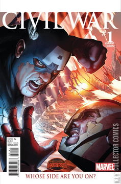 Variant Cover for Civil War #1