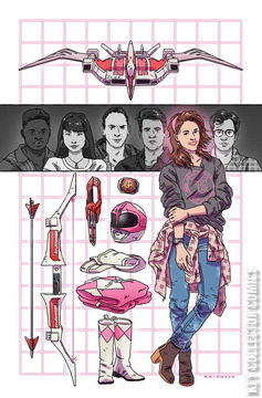 Variant Cover for Mighty Morphin Power Rangers: Pink #5