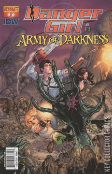Variant Cover for Danger Girl and the Army of Darkness #2