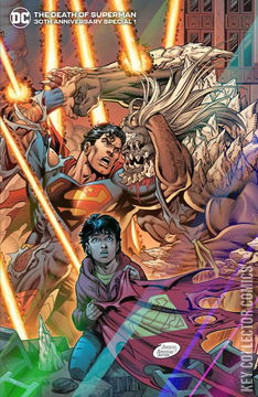 Variant Cover for Death of Superman 30th Anniversary Special #1