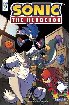 Variant Cover for Sonic the Hedgehog #3