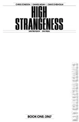 Variant Cover for High Strangeness #1
