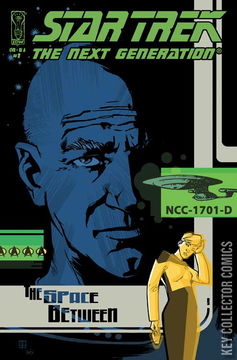 Variant Cover for Star Trek: The Next Generation - The Space Between #1
