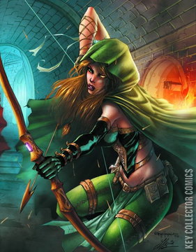 Variant Cover for Grimm Fairy Tales Presents: Robyn Hood vs. Red Riding Hood #1