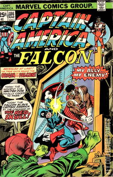 Variant Cover for Captain America #186