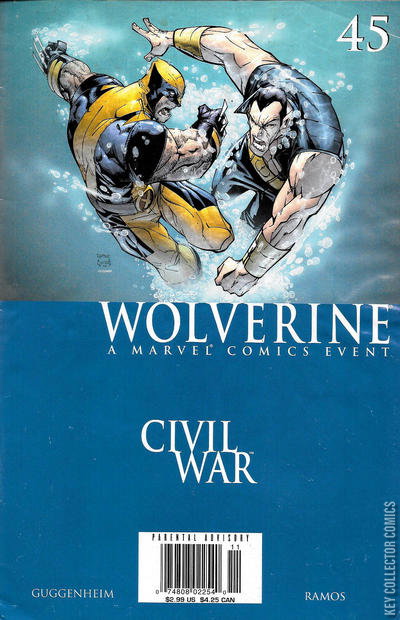 Wolverine 45 Newsstand Published October 2006 Key C