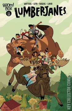 Variant Cover for Lumberjanes #60