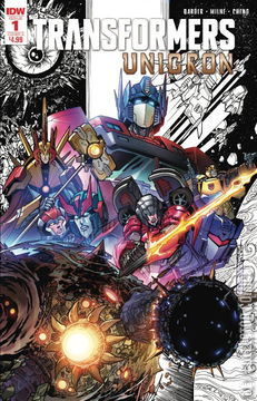 Variant Cover for Transformers: Unicron #1