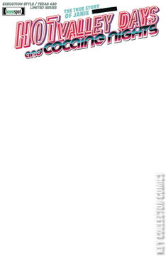 Variant Cover for Hot Valley Days and Cocaine Nights #1