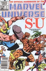 Variant Cover for The Official Handbook of the Marvel Universe #11