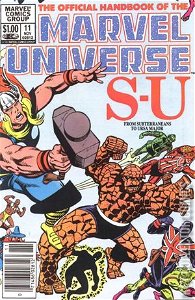 The Official Handbook of the Marvel Universe #11