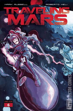 Variant Cover for Traveling to Mars #6