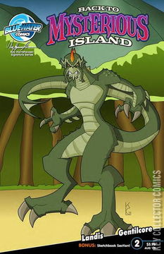 Variant Cover for Back to Mysterious Island #2