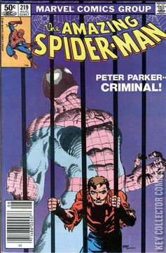 Variant Cover for Amazing Spider-Man #219