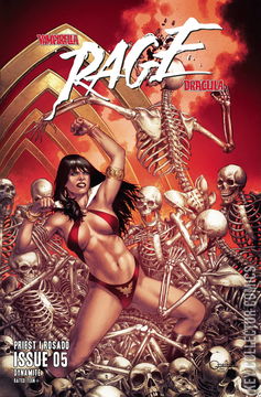Variant Cover for Vampirella: Dracula Rage #5