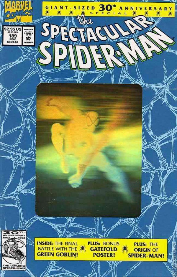 The spectacular spider Man comic high quality book 189