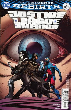 Variant Cover for Justice League of America #12