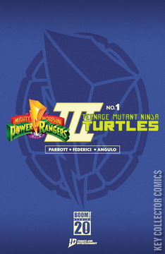 Variant Cover for Mighty Morphin Power Rangers / Teenage Mutant Ninja Turtles #1
