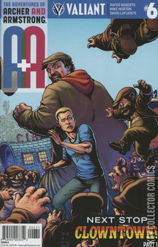 Variant Cover for A&A: The Adventures of Archer & Armstrong #6