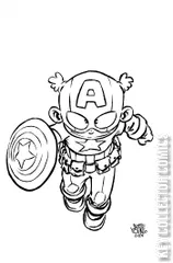 Variant Cover for Captain America #10