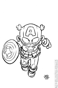 Variant Cover for Captain America #10