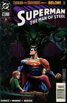 Variant Cover for Superman: The Man of Steel #93