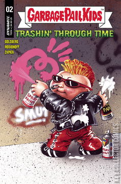 Variant Cover for Garbage Pail Kids: Trashin' Through Time #2
