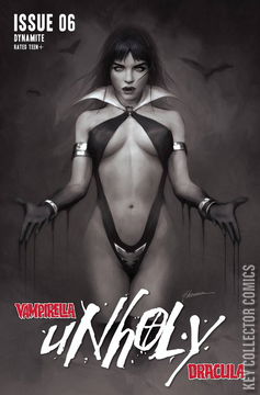 Variant Cover for Vampirella / Dracula: Unholy #6