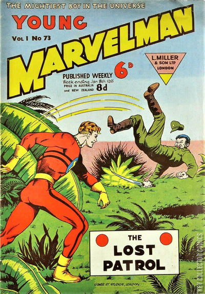 Cover art for Young Marvelman #73 