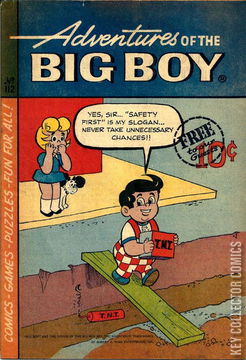 Variant Cover for Adventures of the Big Boy #112