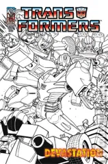 Variant Cover for Transformers: Devastation #2