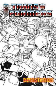 Variant Cover for Transformers: Devastation #2